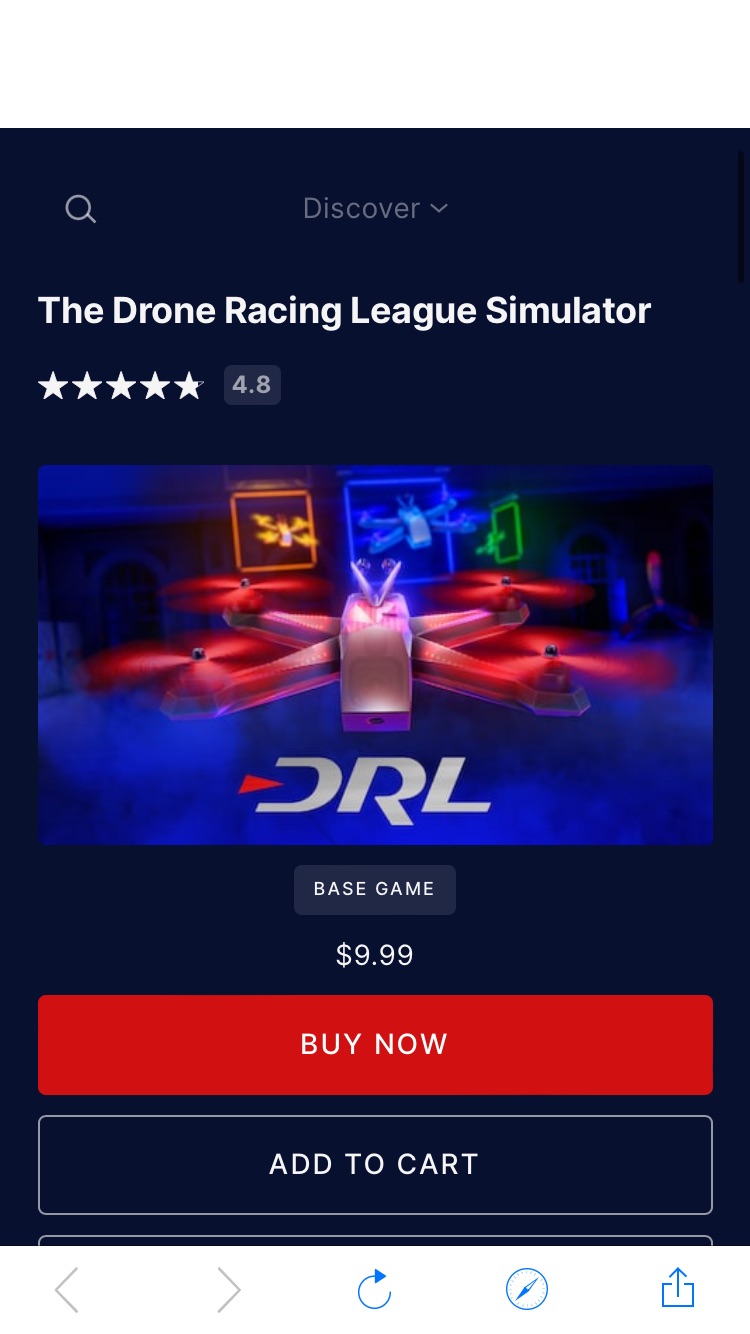 The Drone Racing League® | Download and Buy Today - Epic Games Store 下周免费