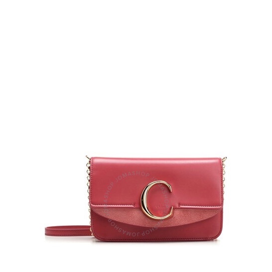 Chloe 红色链条包Red C Chain Clutch CHC19SS192A376AM - Handbags, Chloe - Jomashop