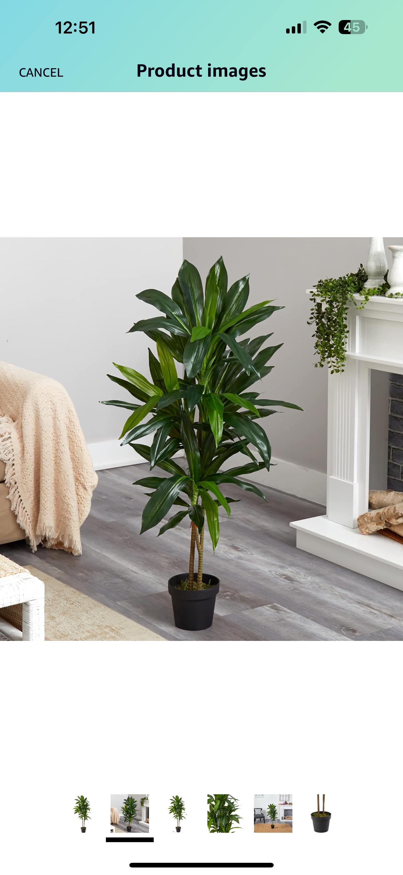 Amazon.com: Nearly Natural 48in. Dracaena Silk (Real Touch) Artificial Plant, 48", Green