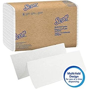 $25.28 Scott Essential Multifold Paper Towels 速干吸水纸16包装,一包250张,总共4000张。低至$25.28