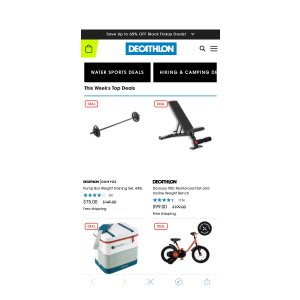 $0 This Week s Top Deals | Decathlon