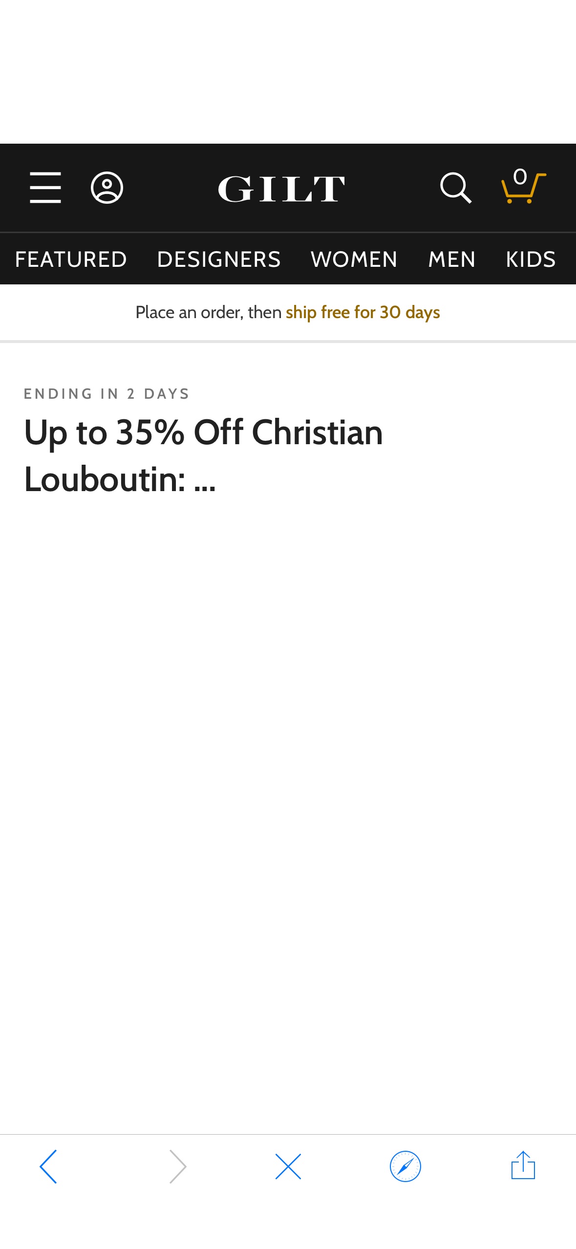 Up to 35% Off Christian Louboutin: