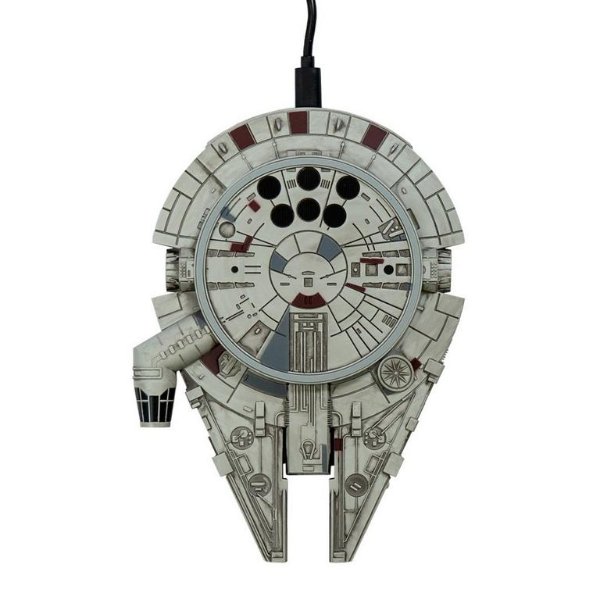 Star Wars Millennium Falcon Wireless Charger with AC Adapter