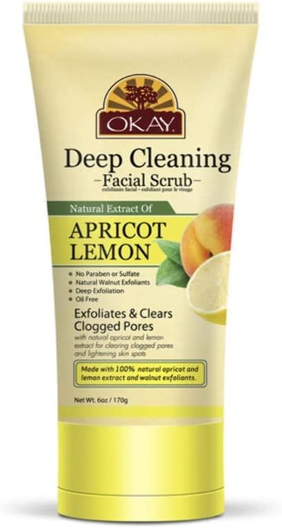 OKAY Apricot & Lemon Facial Scrub Sale