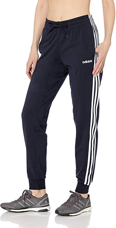 Women's Essentials 3-Stripes Single Jersey Pants