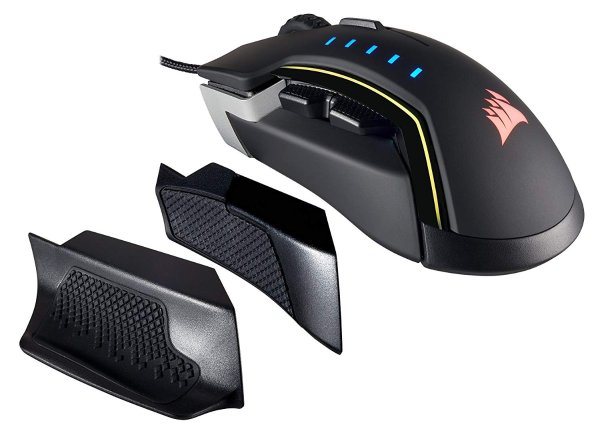 Corsair Gaming GLAIVE RGB 背光 游戏鼠标