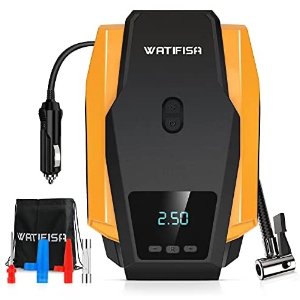 Watifisa 便携式充气泵 数字屏显气压值