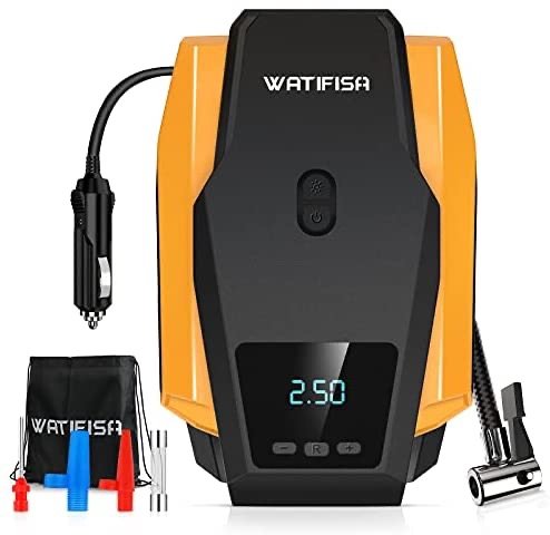 Watifisa 便携式充气泵 数字屏显气压值