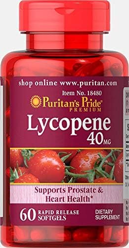 Lycopene, Supplement for Prostate and Heart Health Support* 10 Mg Softgels, 100 Count