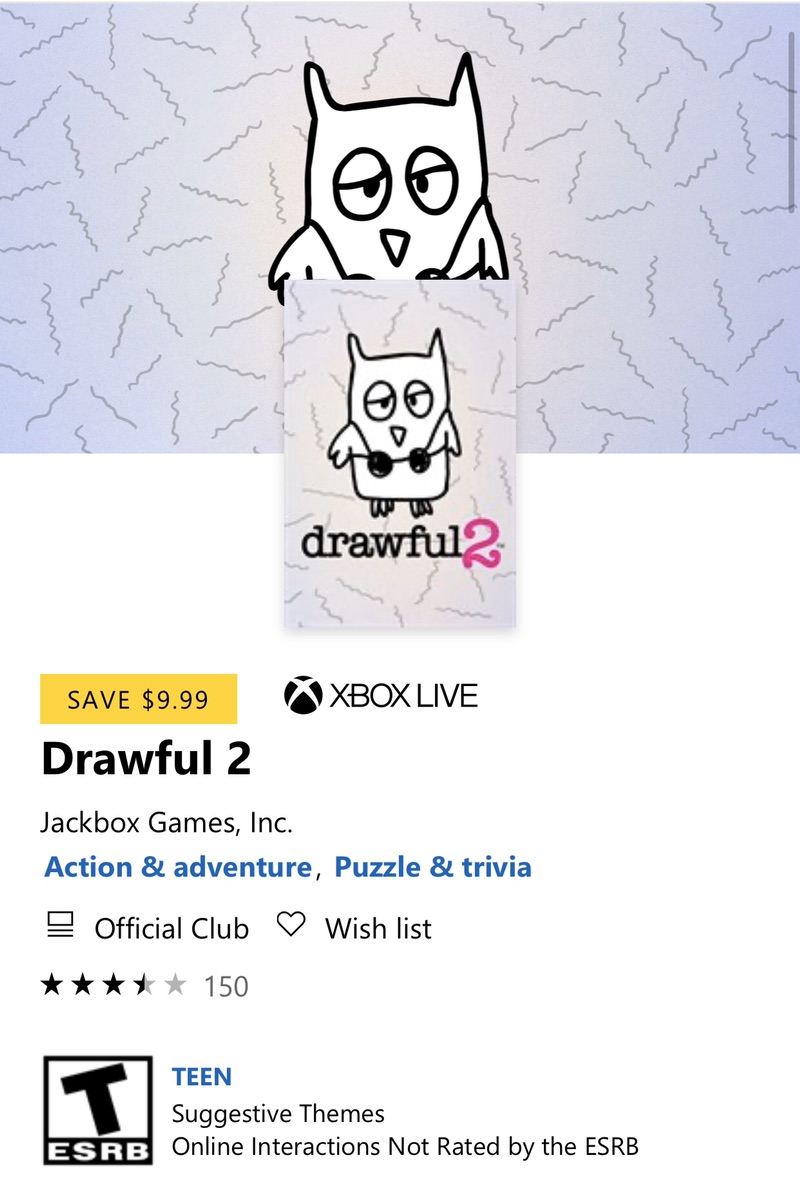 Xbox One Get Drawful 2 游戏免费下载