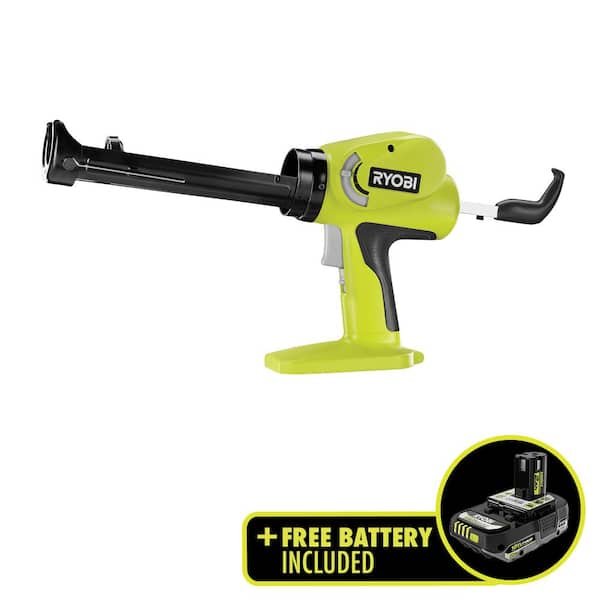 ONE+ 18V Power Caulk and Adhesive Gun with FREE 2.0 Ah Lithium-Ion HIGH PERFORMANCE Battery