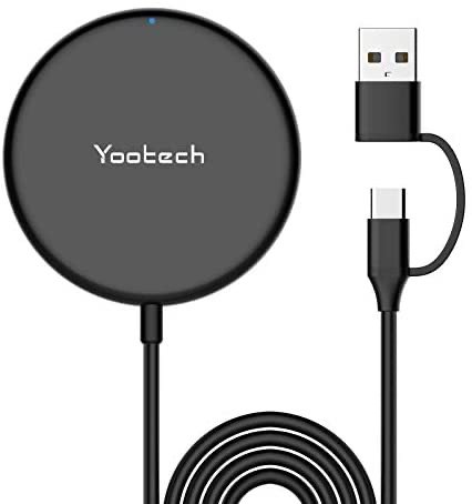 Yootech 无线磁力充电板 兼容USB-A/C插头