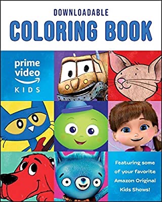 Kids Shows Downloadable Coloring Book 电子版免费涂色书