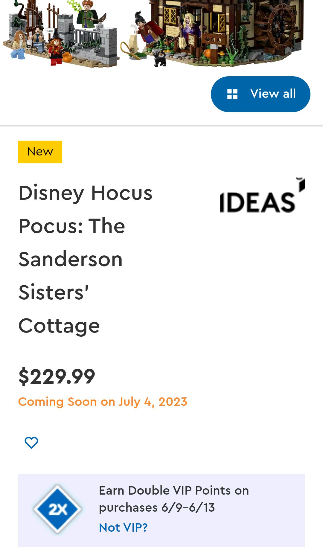Disney Hocus Pocus: The Sanderson Sisters' Cottage 21341 | Ideas | Buy online at the Official LEGO® Shop US