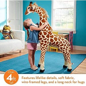 $62.32 Melissa & Doug超大长颈鹿