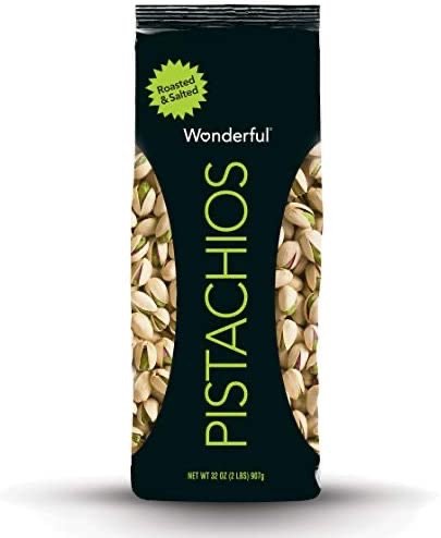 Wonderful Pistachios, Roasted and Salted, 32 Ounce Bag
