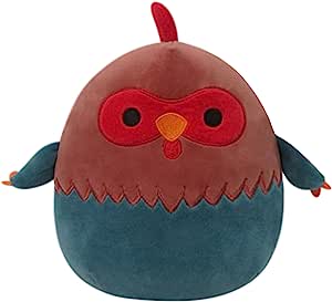 Amazon.com: Squishmallows 8-Inch Reed Red and Blue Rooster - Little Ultrasoft Official Kelly Toy Plush : Toys &amp; Games
