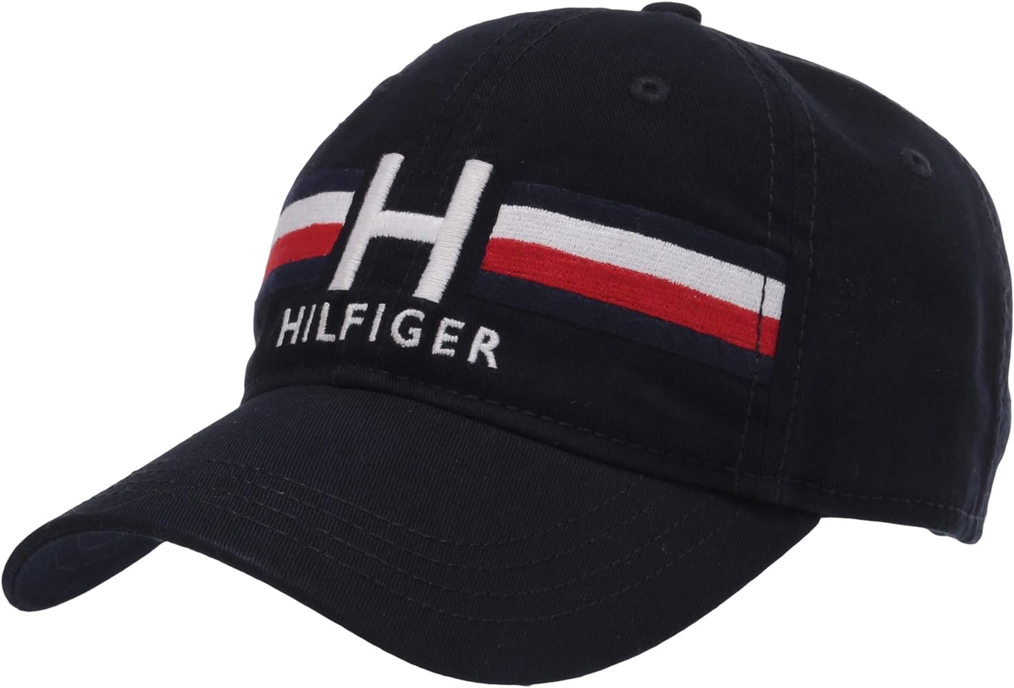 Tommy Hilfiger Men’s Cotton Ira Adjustable Baseball Cap (Pack of 1), Sky Cap (Pack of 1)tain, One Size at Amazon Men’s Clothing store