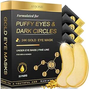 AVJONE 24K Gold Eye Mask