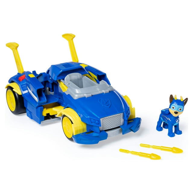 PAW Patrol, Mighty Pups Super PAWs Chase’s Powered up Transforming Vehicle, for Ages 3 and up - Walmart.com