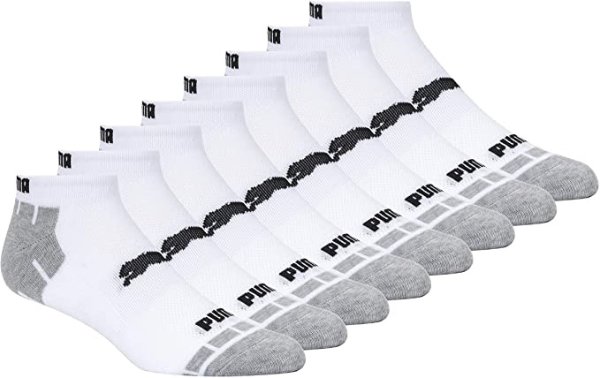 Amazon PUMA Men's 8 Pack Low Cut Socks