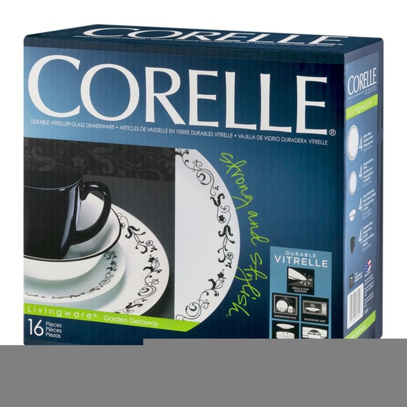 Instacart Corelle 16件套餐具