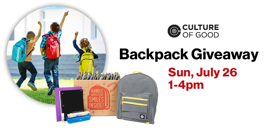 Backpack Giveaway with Wireless Zone免费赠送书包