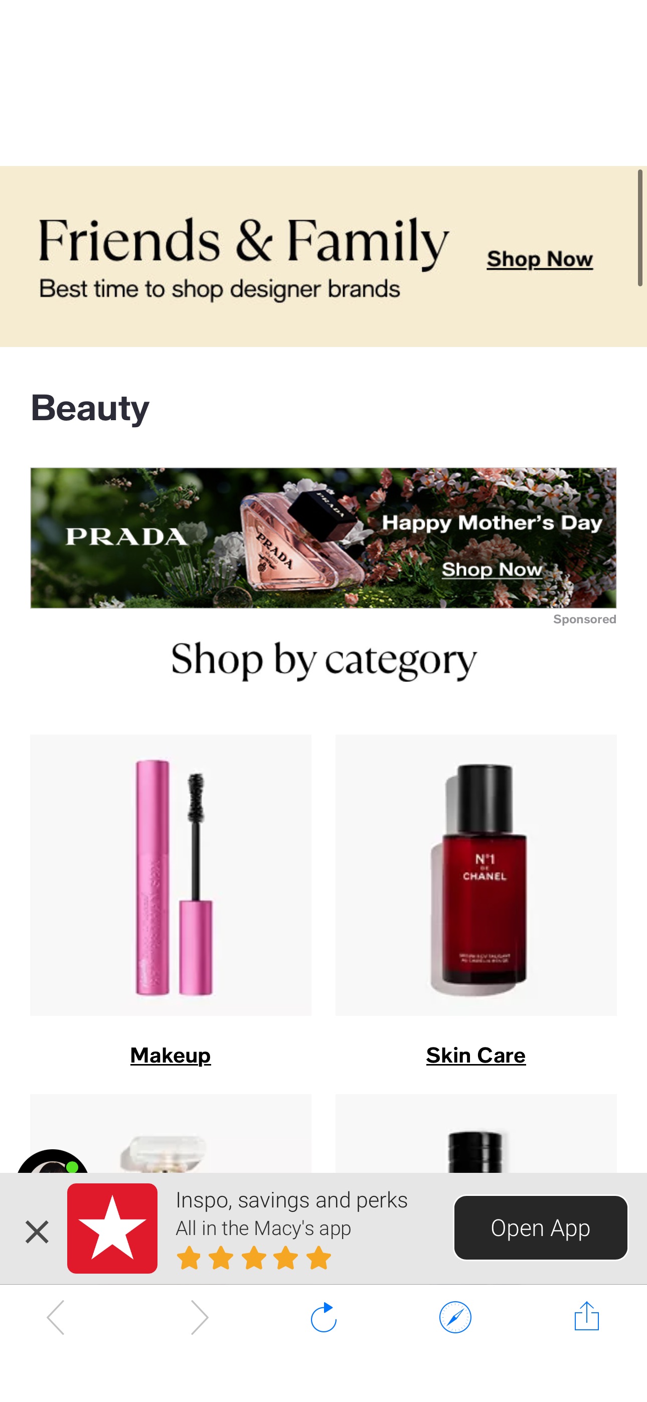 Beauty: Makeup, Skin Care & Cosmetics - Macy's Designer Fragrance Sale
Extra 15% off with code: FRIEND