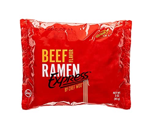 RAMEN EXPRESS 牛肉拉面 , 3 Oz *24包