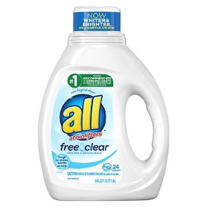 all Liquid Laundry Detergent Free Clear
