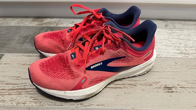 Amazon.com | Brooks Women’s Launch 9 Neutral Running Shoe - Pink/Fuchsia/Cobalt - 6 | Road Running