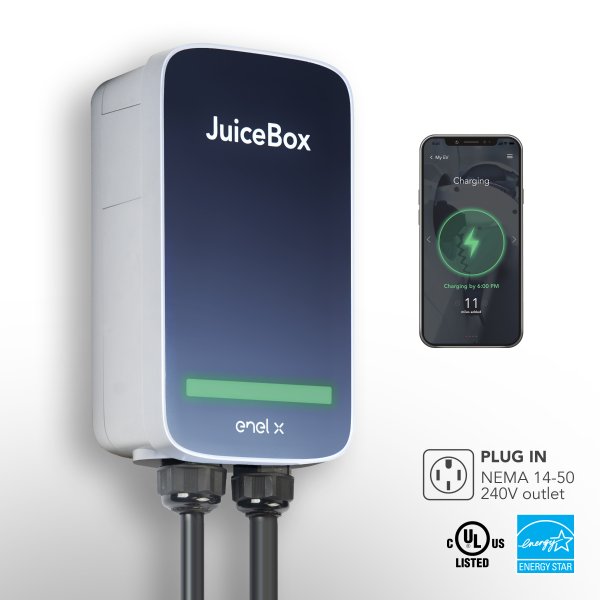 JuiceBox 32 智能电车充电桩 NEMA 14-50 240V 插座