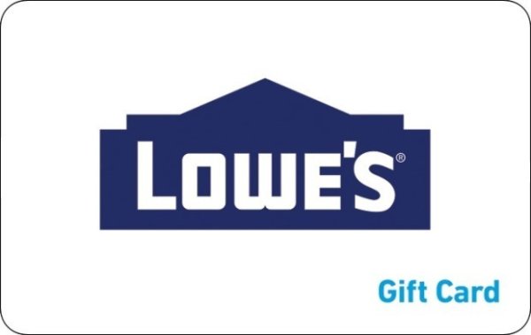 Lowe's 电子礼卡促销满$200享9折