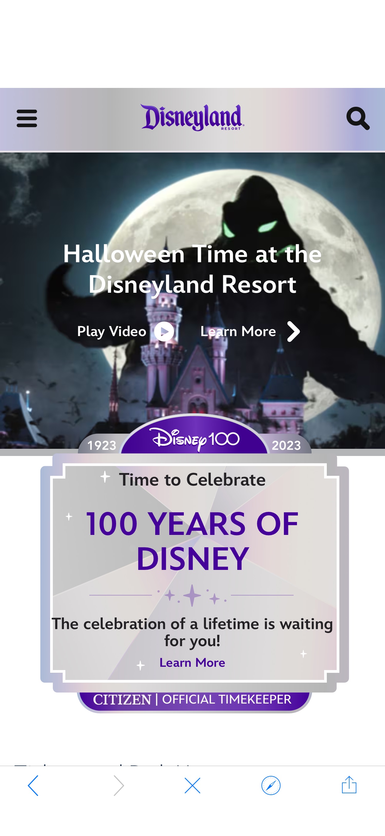 Disneyland® Official Site