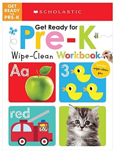Get Ready for Pre-K Wipe-Clean Workbook