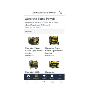 Woot Generate Some Power! 促销