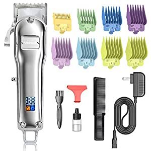 Nicewell Hair Clippers Men's Cordless Hair Trimmer Rechargeable Haircut Kit