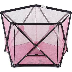 Dream On Me Olivia Ready-to-Go Playard, Pink