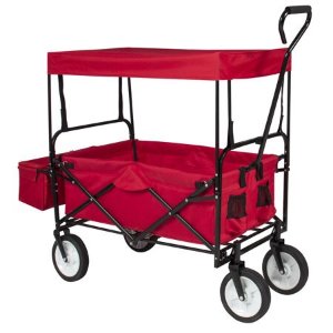 $59.99 Best Choice Products可折叠带蓬拖拉车