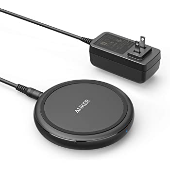 Amazon.com: Anker Wireless Charger with Power Adapter, PowerWave II Pad, Qi-Certified 15W Max Fast套装