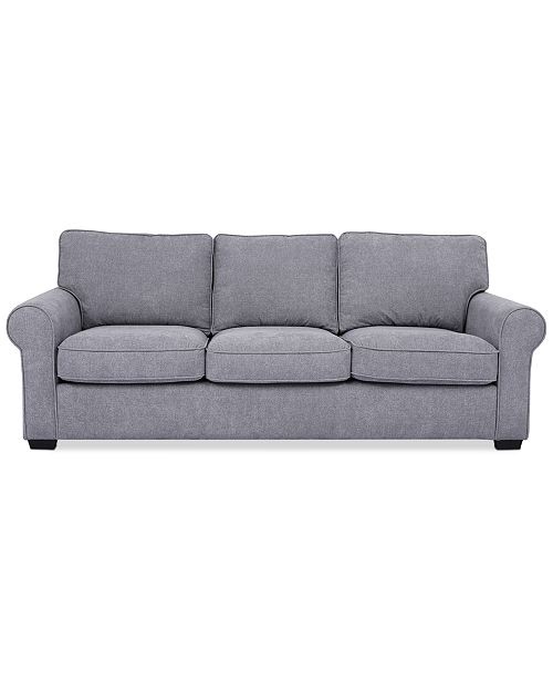 Macy's Furniture Ladlow 90英寸布艺沙发