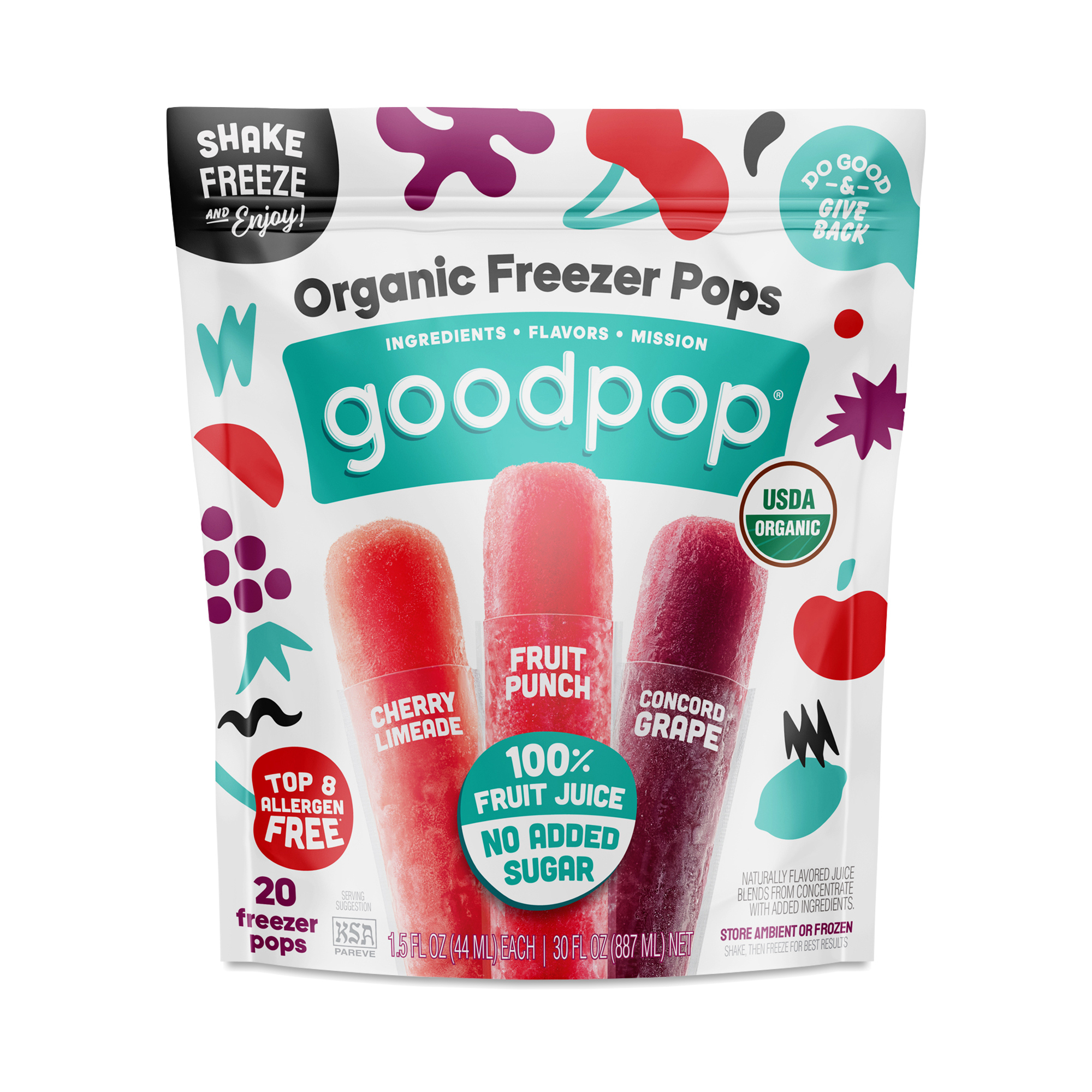 GoodPop Organic Freezer Pops | Thrive Market
