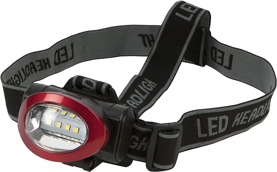 Amazon.com: Performance Tool W2374 180 Lumen Super Bright 4 LED Red Headlamp (Sold as 1 Headlamp) : Everything Else