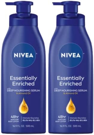 Amazon.com : NIVEA Essentially Enriched Body Lotion,Dry to Very Dry Skin, 16.9 Fl Oz, Package may vary : Beauty & Personal Care