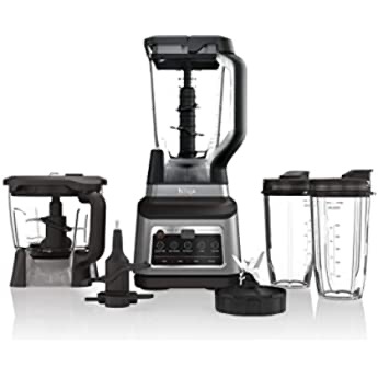 Amazon.com: Ninja BL770AMZ Mega Kitchen System, 72 oz. Pitcher, 8-Cup Food Processor, 16 oz. Single Serve Cup, 1500-Watt, Black: Home & Kitchen