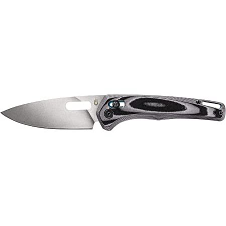 Gerber Gear 31-003928 Sumo Folding Pocket Knife, 3.9 Inch Fine Edge Blade, Cyan