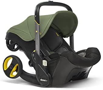Amazon.com : Doona Infant Car Seat & Latch Base – Car Seat to Stroller – Desert Green – US Version : Baby