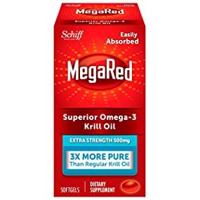 Amazon.com: 磷蝦油膠囊 Omega-3 Krill Oil 500mg Supplement