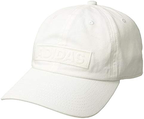 Amazon.com: adidas Men's Ultimate Relaxed Adjustable Cap, White, One Size: Sports & Outdoors帽子