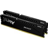 Amazon.com: Kingston Fury Beast Black 16GB 6000MT/s DDR5 CL40 XMP 3.0 Ready Computer Memory (Kit of 2) KF560C40BBK2-16 : Everything Else